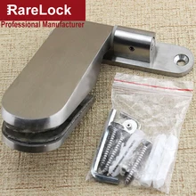 Rarelock 304 Нержавеющая стеклянная петли для дверей и окон для дома для ванной для душа комнаты балкон офисное Гостиничное оборудование DIY YP305 ii