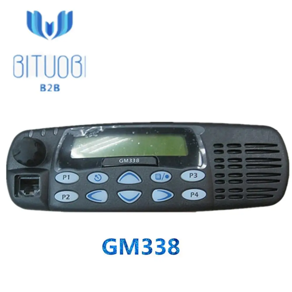 GM338 VHF UHF Восстановленное радио 136-174MHz 403-470MHz аналоговая рация с 128 каналов