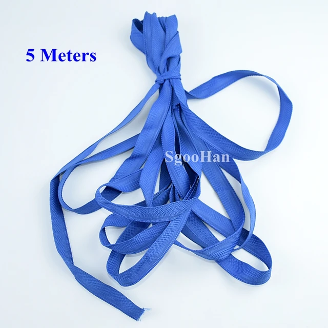 15 Méter Nylon Otthoni Szárítókötél Maza Székletek Kötél Nap Árnyékolás Háló Rögzítése Üvegházhatású Fólia Lapos Szalag Gyümölcsfa Ág Húzó - Image 5