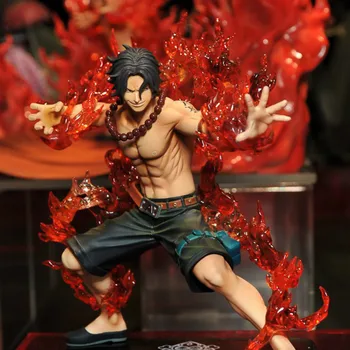 

15cm Anime One Piece ZERO Ace Battle PVC Action Figure Model Toys with Original Box Ace Figure