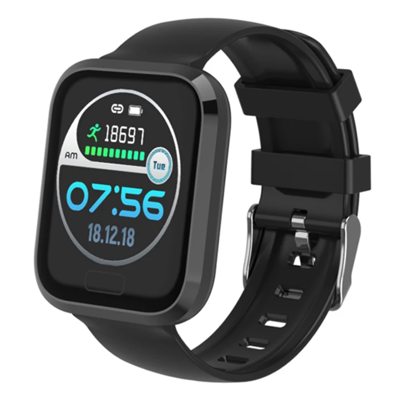 

BESTYH3 Smart Watch Bluetooth Smart Bracelet Heart Rate Fitness Monitor Blood Pressure IP67 Waterproof Wristband for Andriod,IOS