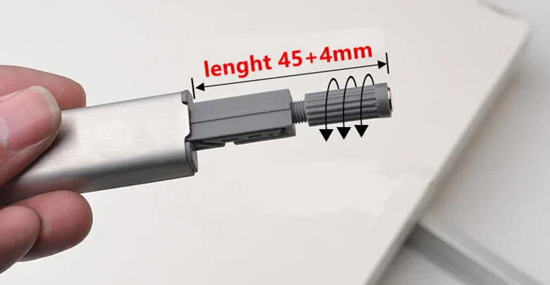 Door Stopper Cabinet Catches Stainless Steel Push to Open Touch Damper Buffers Soft Quiet Closer Furniture Hardware