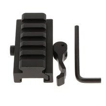 5-Slot быстрое отсоединение 1/2 'Riser Mount Rail Set system и шестигранные винты для 20 мм Picatinny Weaver Rail