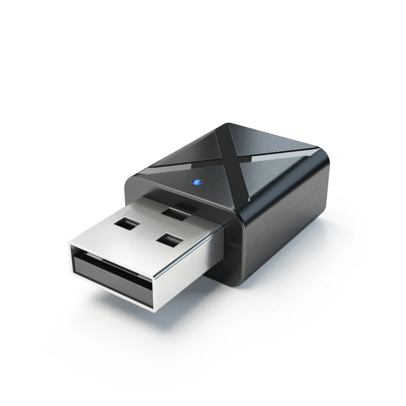 USB Bluetooth адаптер 5,0 Bluetooth аудио передатчик приемник 3,5 мм AUX стерео музыка беспроводной адаптер для ТВ ПК автомобильный комплект