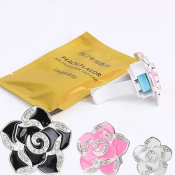 

2pcs Car Perfume Air Freshener Car Vent Outlet Clip Perfume Auto Solid Fragrance Air Conditioner New HOT