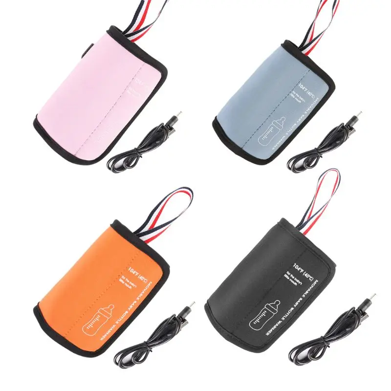 1 шт. подогреватель для детских бутылочек с USB переносной молока и путешествий
