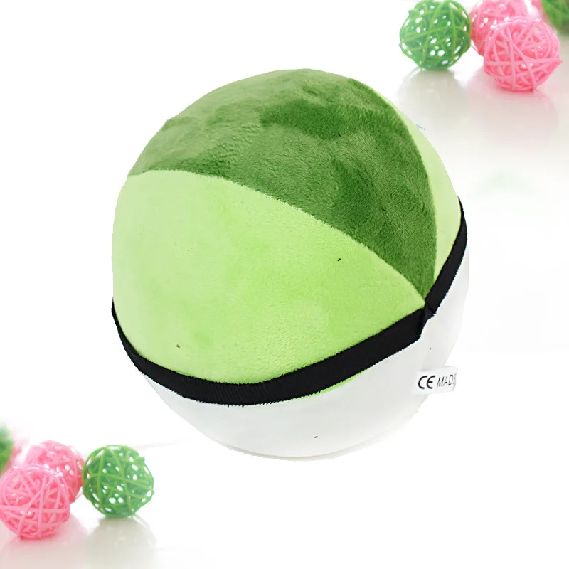 16*16CM Japan Anime Kawaii Plush Cute pokemones Pokeball Pocket Doll Animals Soft Stuffed Toys For Children Gift ball