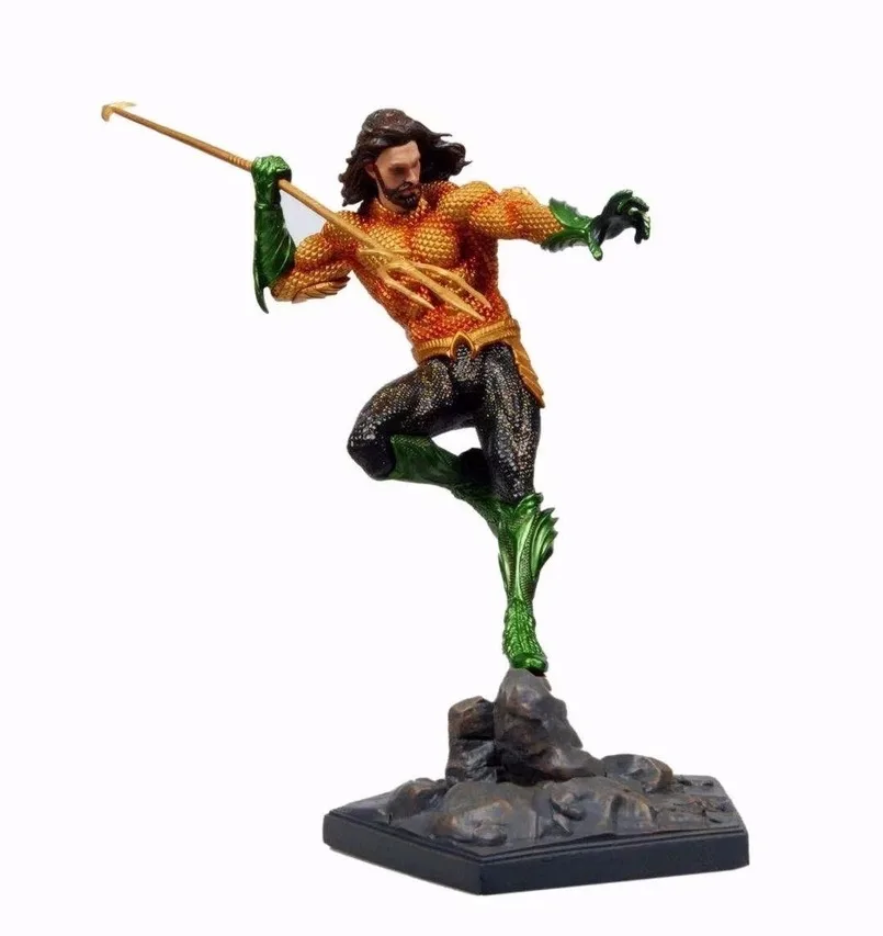 25 см DC Justice League Aquaman статуя ПВХ Коллекционная фигурка игрушки Новое поступление