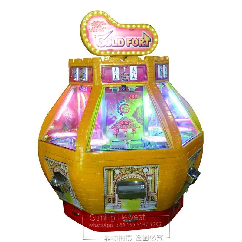 Indoor Game Center 6 Players Gold Fort Electronic Games Amusement Equipment Lottery Tickets Redemption Arcade Game Machine Coin Operated Games Aliexpress