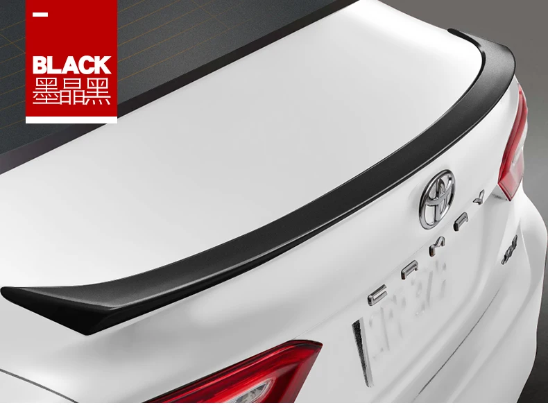 Aiwins автомобильный Стайлинг для Toyota Camry- хвост Camry специальный модифицированный задний спойлер крыло ABS Крыло