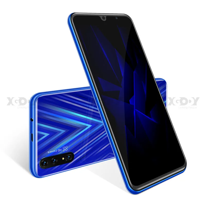 Blue XGODY 3g Смартфон Android 9,0 " 18:9 2 Гб 16 Гб мобильный телефон MTK6580 четырехъядерный 2800 мАч Dual SIM 5MP gps WiFi mate X сотовые телефоны - Цвет: Blue
