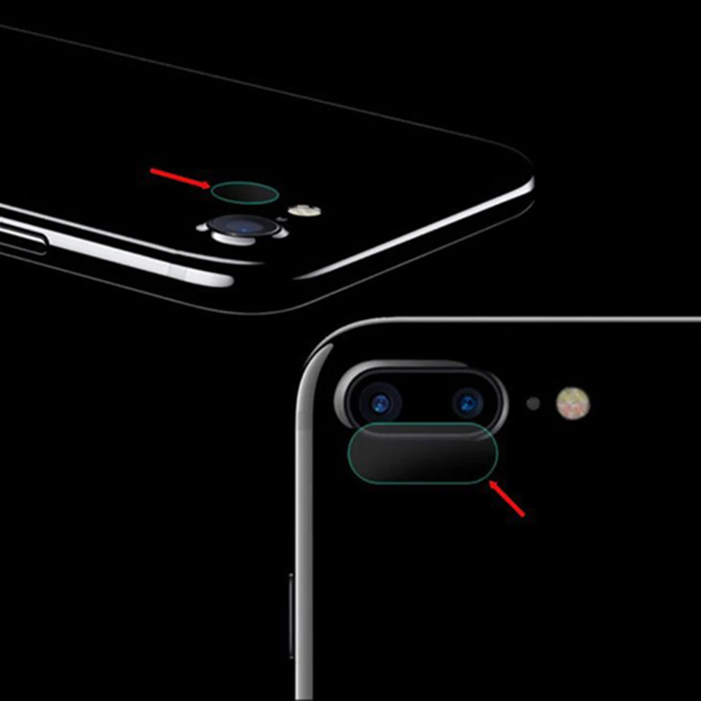 Camera Lens Protective Film Clear Hardness Anti-Scratch Back Camera Lens Protective Film for iPhone 7 7 Plus