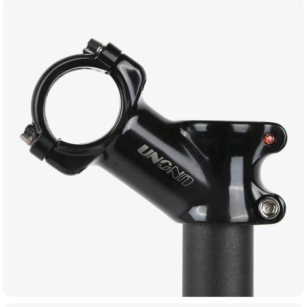 Bicycle Stem UNO Black Ultralight 7 17 35 Degree MTB Road 28.6 31.8mm 60/70/80/90/100/110/120/130mm