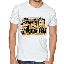  The Good The Bad And The Ugly 2021 Summer Weekend Graphic T Shirt Quick Drying O-Neck Loose Tee  Funny Print Harajuku  T Shirt 
