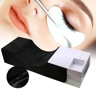 

Professional U-shaped eyelash Extension pillow high rebound foam Grafting eyelash special pillow Stand Grafted For Beauty salon