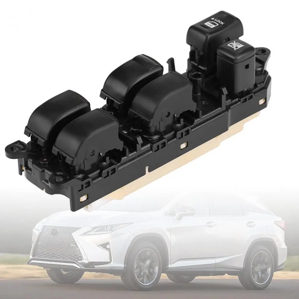Главный переключатель управления окном питания для Lexus RX330 RX350 RX400H 2003-2008 прочный черный цвет удобный