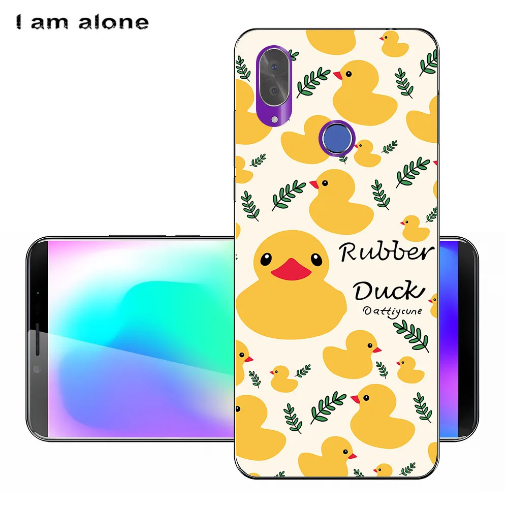 Чехлы для телефонов I am alone Cubot Power R15 Pro Rainbow X19 X19S Z100 милые модные чехлы с мультяшным