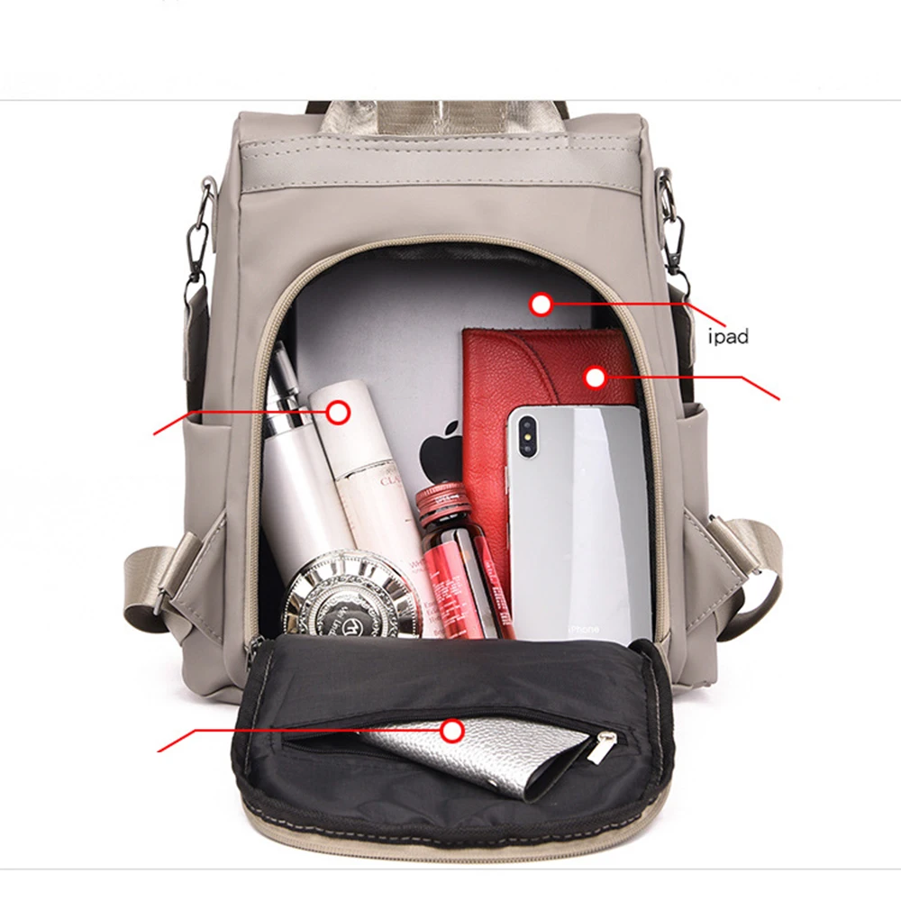 Mummy Maternity Bag Multi-function Diaper Bag Backpack Nappy Baby Bag with Stroller Straps for Baby Care Stroller Bag Female