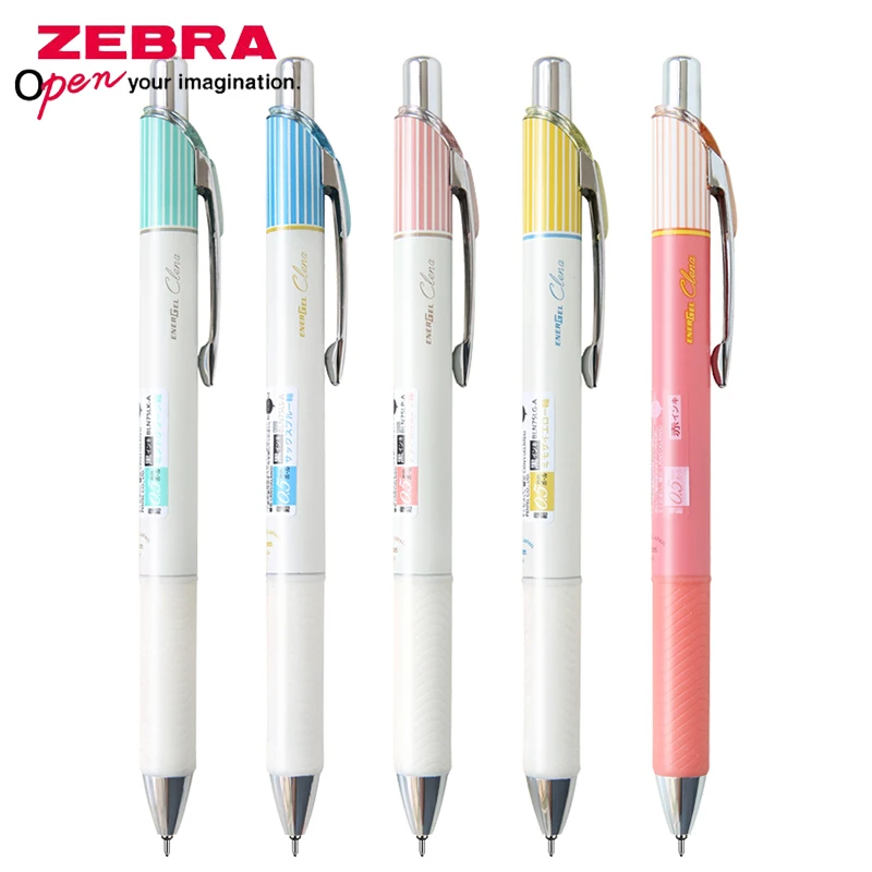 1 шт Pentel Energy Gel Clena BLN75L полосатая быстросохнущая гелевая ручка 0,5 мм полосатые тематические ручки Быстросохнущие чернила студенческие канцелярские принадлежности для экзаменов