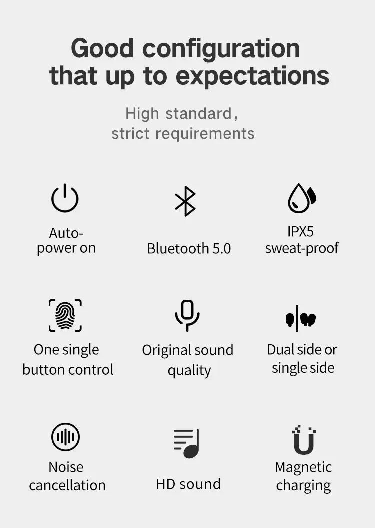 FineBlue X9 PLUS Bluetooth гарнитура 5,0 двойной ремень зарядка металлическая коробка bluetooth-гарнитура спортивные музыкальные наушники гарнитуры Handfree