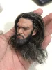 1/6 ratio Jason Momoa hair transplant PVC head carving 12-inch soldier man can move doll model head carving spot 1