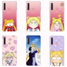 Sailor Moon for Samsung Galaxy A9s Case Transparent Silicon Tpu A 9s Clear Case Dirt Resistant Full Protective Soft Phone Case