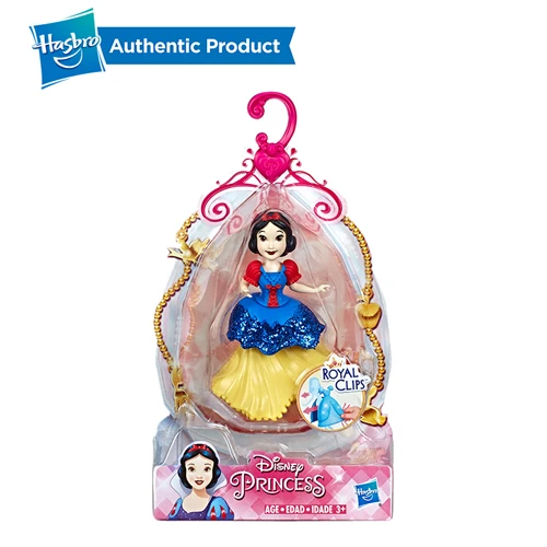 Hasbro disney Princess 3 дюйма маленькое королевство спин история Белль Золушка Тиана красота вращающаяся игрушка куклы рождественский подарок для девочек