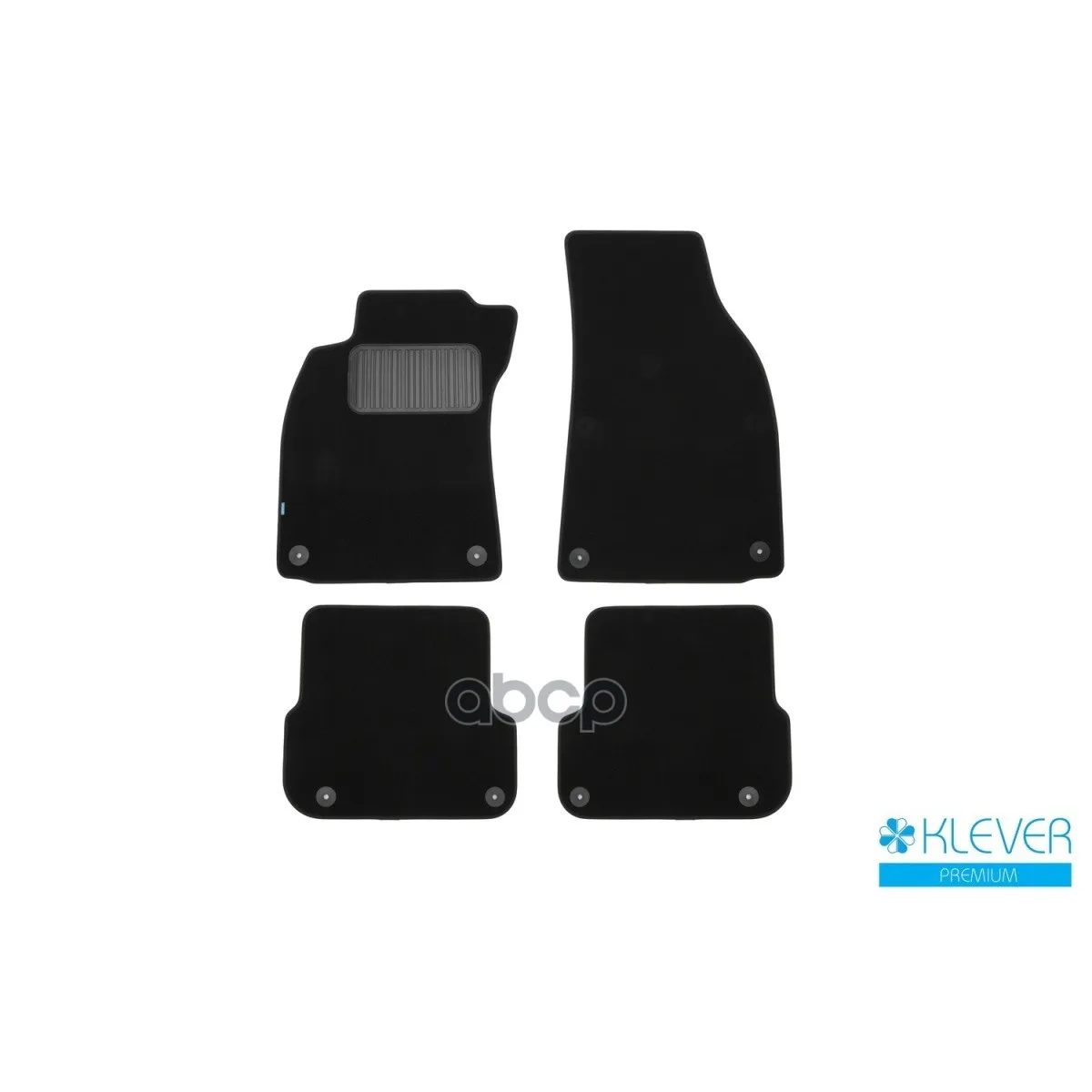Коврики В Салон Klever Premium Audi A4 8e Акпп 2004-2008, Сед., Ун., 4 Шт.(Текстиль) Klever арт. KLEVER03040922110kh