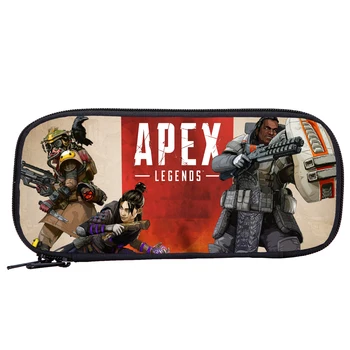 

Game APEX Pencil Case Bag Pencil Box For Kids Boys Girls School Supplies Stationery Zipper Makeup Purse Large Capacity