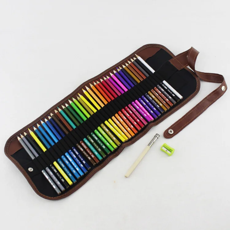 

36/48/72colors Artist Painting Pencils Sketching Colored Drawing With Sharpener School Drawing Sketch Art Supplies