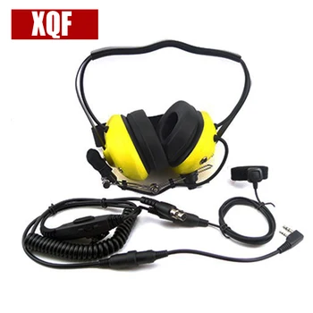 

XQF Ear Hook With PPT Earphone / Clip for Motorola Radio GP88 RDU2020 VL50 SP50 etc.