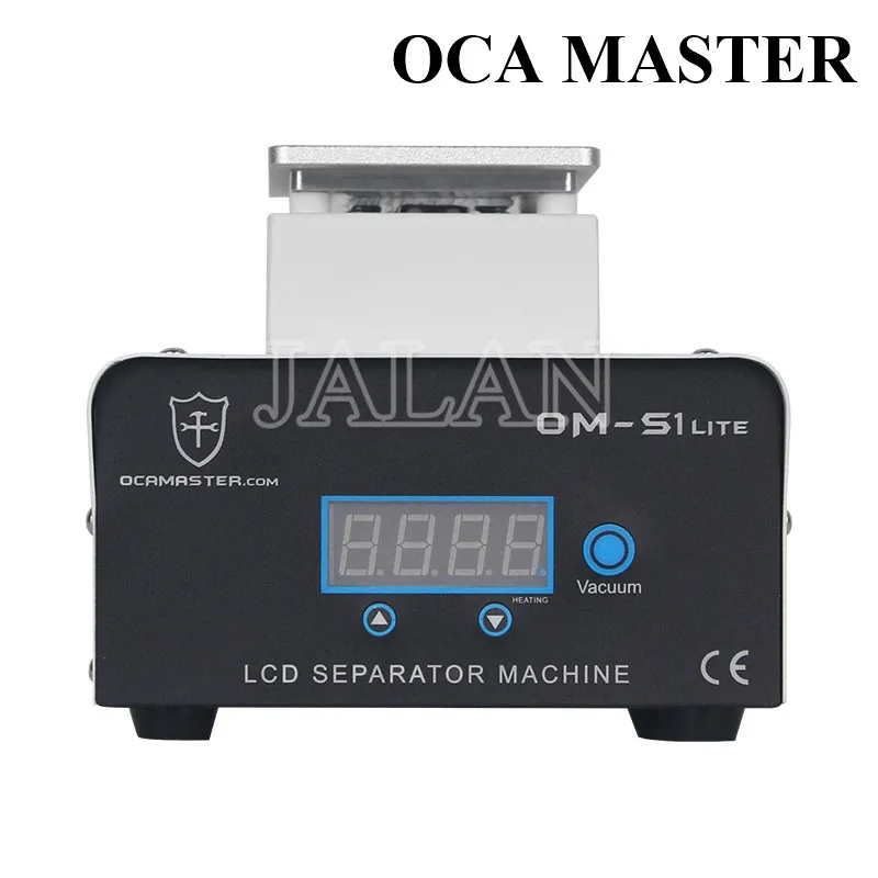 OCA Master встроенный насос сильная мощность 7 дюймов Отопление ЖК-дисплей Отдельная машина стекло ЖК-дисплей разделительный клей инструмент для очистки