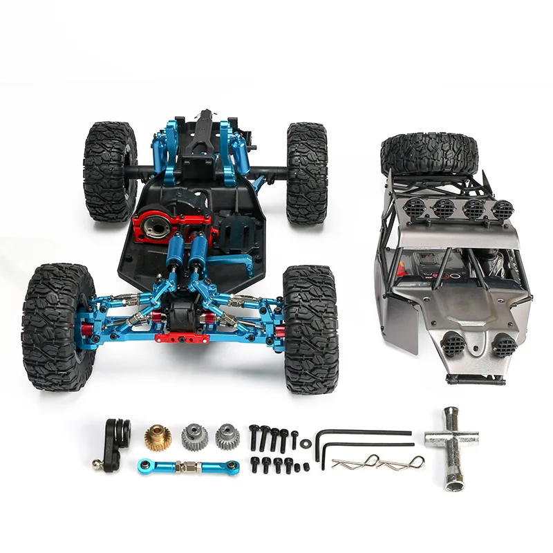 Радиоуправляемый автомобиль Fy-03H RTR 2,4G 4WD 4 канала 4X4 70 км/ч Радиоуправляемый автомобиль пустынный грузовик бесщеточный для WLtoys 12428 12423 с европейской вилкой