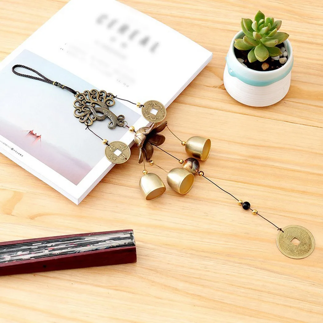 Подвеска-колокольчик Ветер на удачу украшение для улицы двора балкона сада дома 1