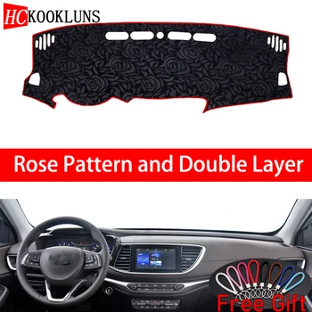 

Rose Pattern For GAC Trumpchi GA4 2018 Dashboard Cover Car Stickers Car Decoration Car Accessories Interior Car Decals