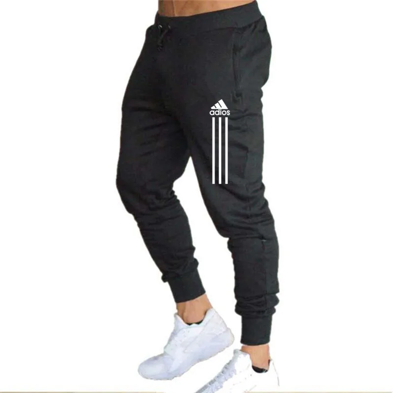 Pantalones de chándal informales para hombre, ropa deportiva para culturismo