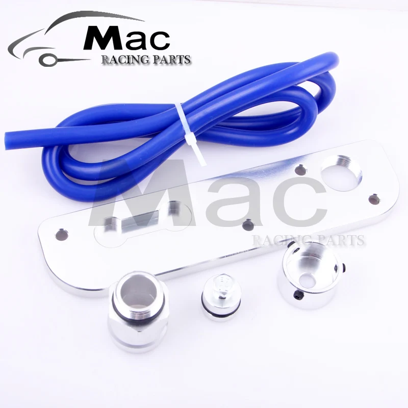 Fits FOR VW / FOR Audi 2.0T FSI Torque Solution Billet PCV Adapter w/ Boost Cap Kit