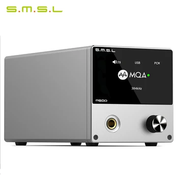 

SMSL M500 Decoder Headphone AMP MQA ES9038PRO ES9311 XMOS XU-208 32bit 768kHz DSD512 Hi-Res Audio USB DAC Headphone Amplifier