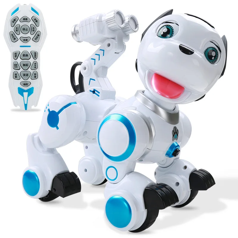 kids toys Smart Robot Dog Popular Science knowledge bilingual learning Touch interactive Rc Robot Dog Children's Educational Toy