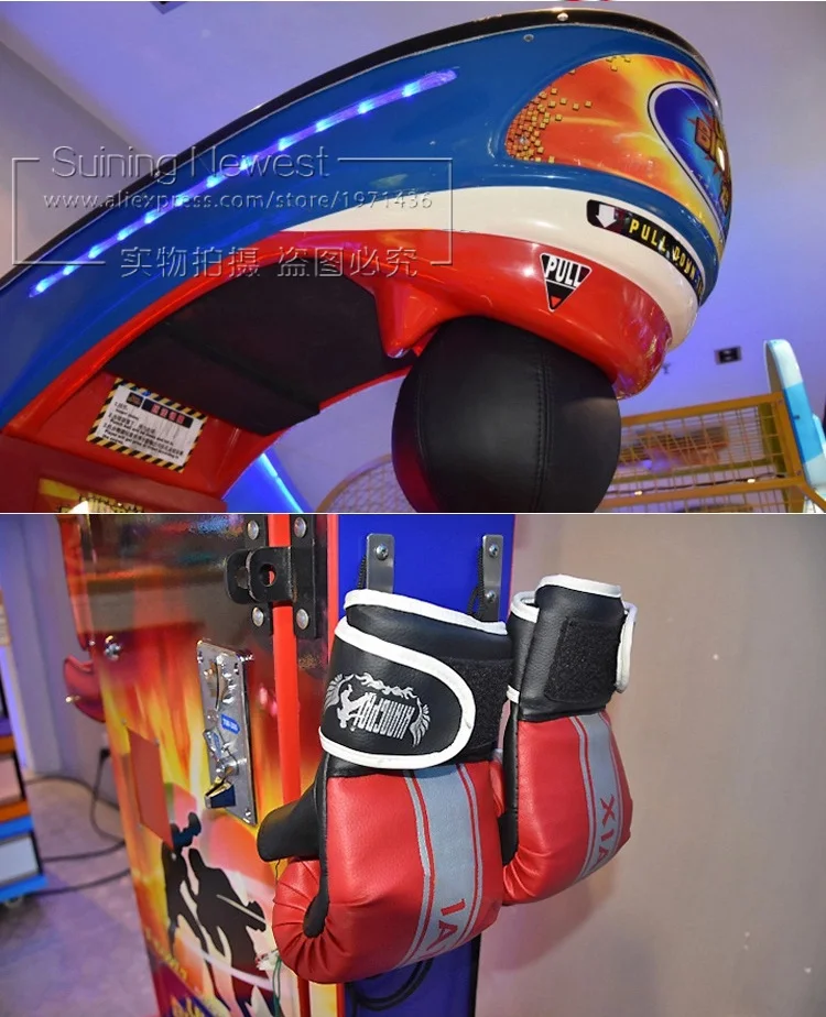 Tickets Redemption Games Token Coin Operated Arcade Machine Ultimate Big Punch Boxing Game Machine