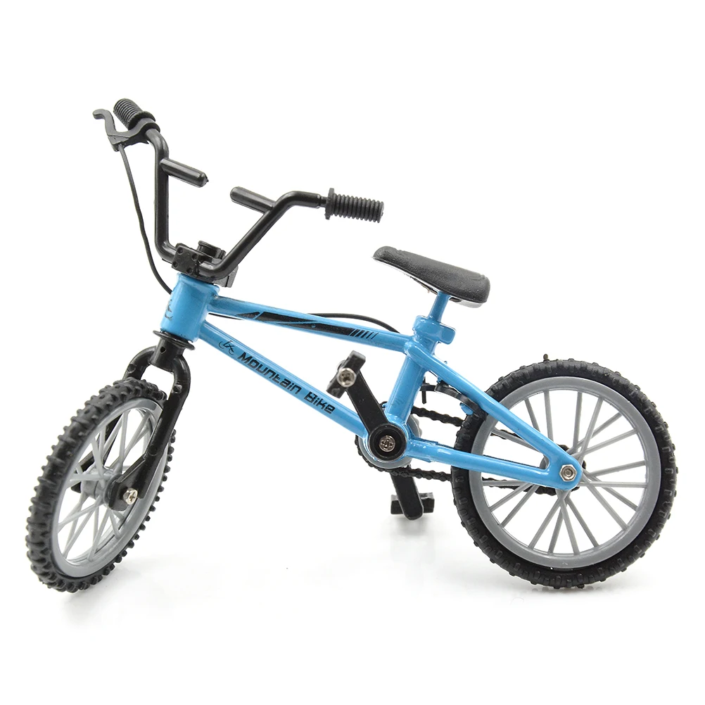 As pictures Мини Сплав Finger Bikes мальчик игрушка творческая игра BMX велосипед игрушки модель велосипед Фикси с запасными шинами инструменты подарок цвет Randmonly - Цвет: As pictures
