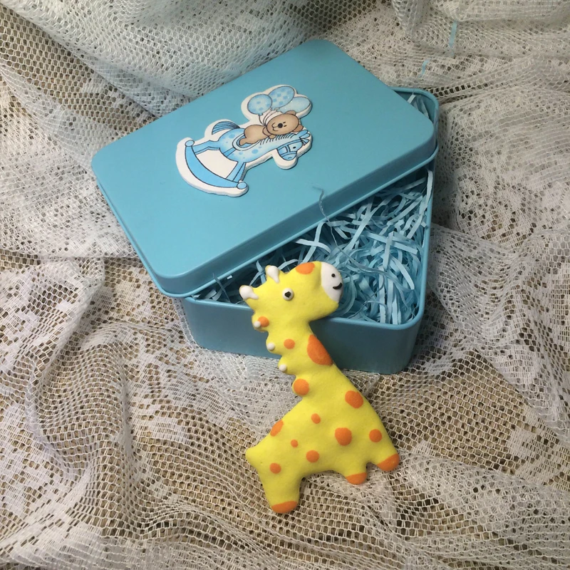 1pcs patisserie reposteria Animal Giraffe Fondant Cake Decor Tool Stainless Steel Cookie Cutter Metal Biscuit Mould Pastry Shop cookie cutter baking mold cookie mould fondant cutter baking decorating tools