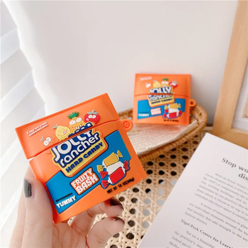 3D Luxury Earphone Case For AirPods 1 2 3 Pro sweet sugar chocolate Potato Chips soft silicone Wireless Headset bluetooth case 3D Luxury Earphone Case For AirPods 1 2 3 Pro sweet sugar chocolate Potato Chips soft silicone Wireless Headset bluetooth case