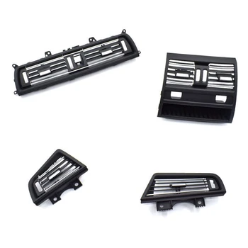 

Quality Full Chrome Air Conditioning AC Vent Grille Outlet Cover For BMW 5 Series F10 520 521 523 525 528 530