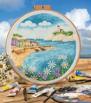 

6-WY Top Quality Lovely Counted Cross Stitch Kit counted embroidery cross stitch Magazine Spring Break