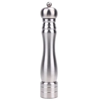 

Adjustable Manual Pepper Mill Stainless Steel Salt and Pepper Grinder Seasoning Spice Mill Kitchen Accessories Kitchen Tools