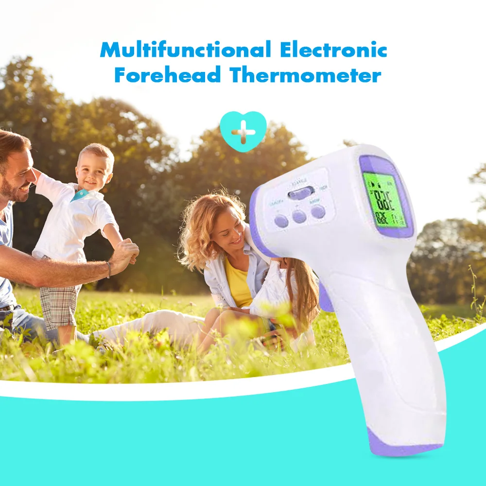 

Baby Thermometer Infrared Digital LCD Body Measurement Forehead Ear Non-Contact Adult Body Fever Children Electronic Thermometer