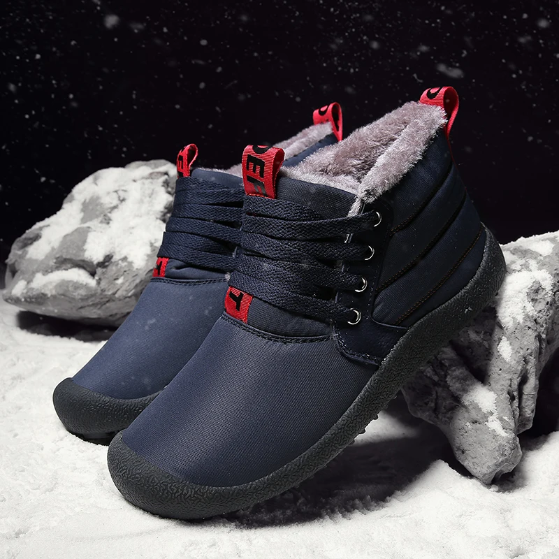 

Winter Snow boots Zapatillas hombre men sneakers new men's shoes 2019 chaussure breathable Snow boots casual shoes