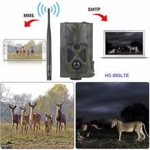 Hc-550Lte 4G охотничья камера 16Mp Фото Видео Трейл камера s электронная почта Mms Sms ИК камера ловушка Дикая камера