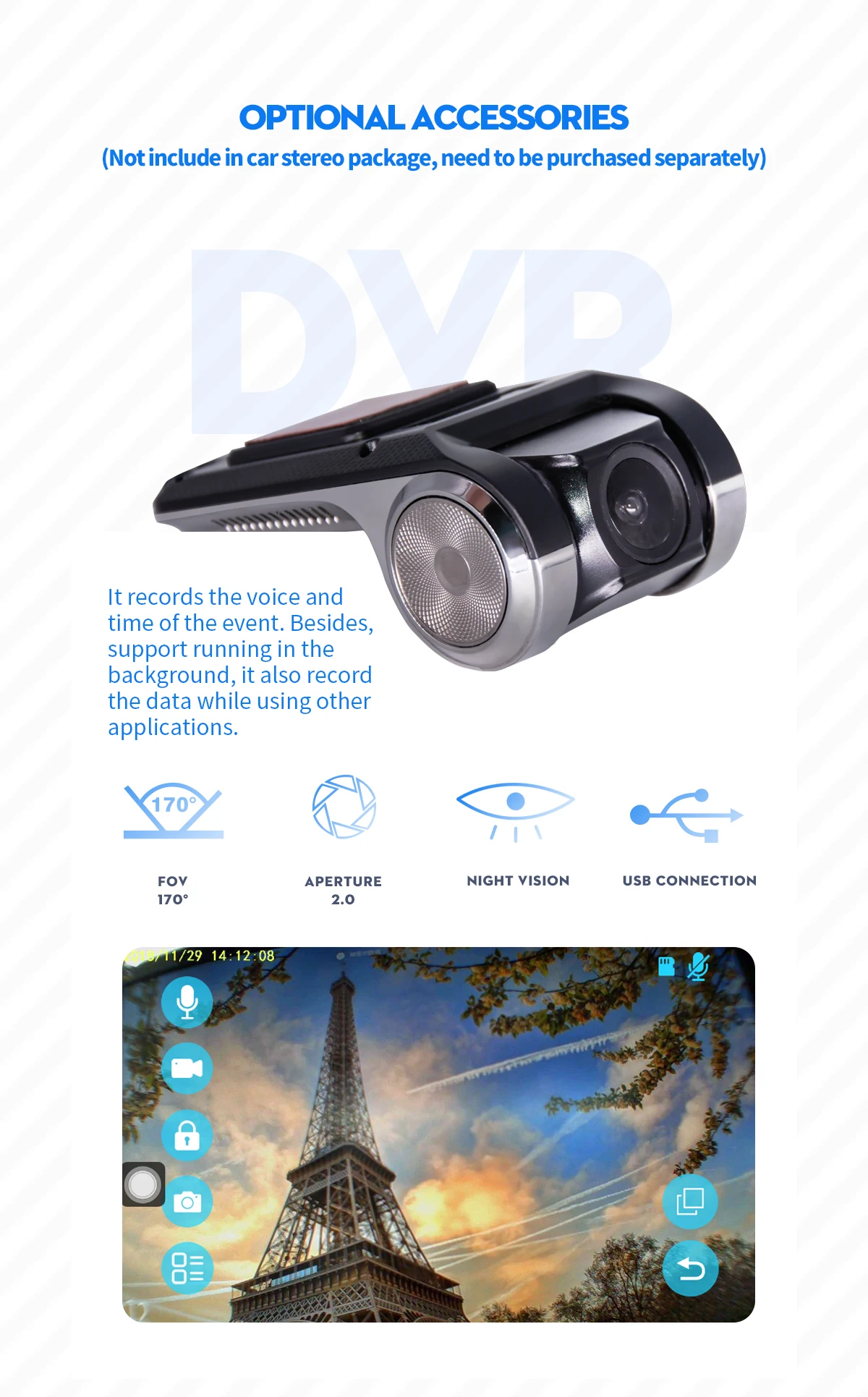 Cheap Single Din 7" Built-in DSP 4G Module Carplay 4GB+64GB Head Unit Universal Android 8.1 Car Radio Stereo GPS Nagivation DVD Player 12